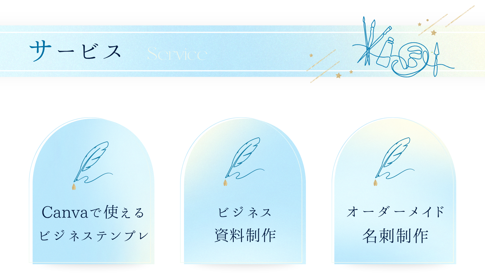 3つのサービス
